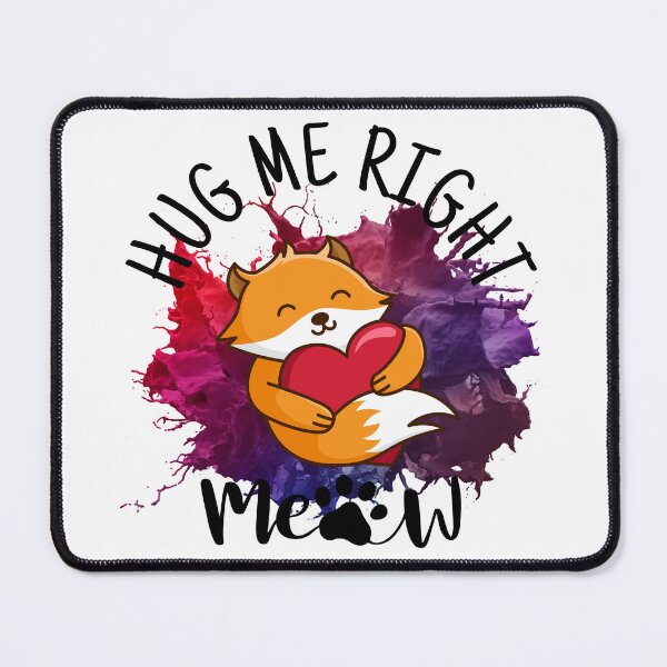 Item preview, Hug Me Right Meow designed and sold by coolpixeltik.
