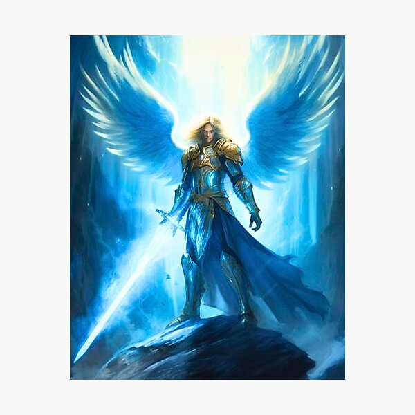 Item preview, The Archetype of Archangel Michael: Warrior of Light and Divine Protector designed and sold by Divine-Arts.