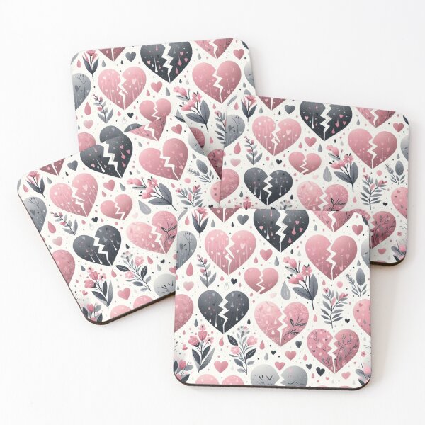 Item preview, Anti-Valentines Day crying hearts designed and sold by LyssasMindArt.