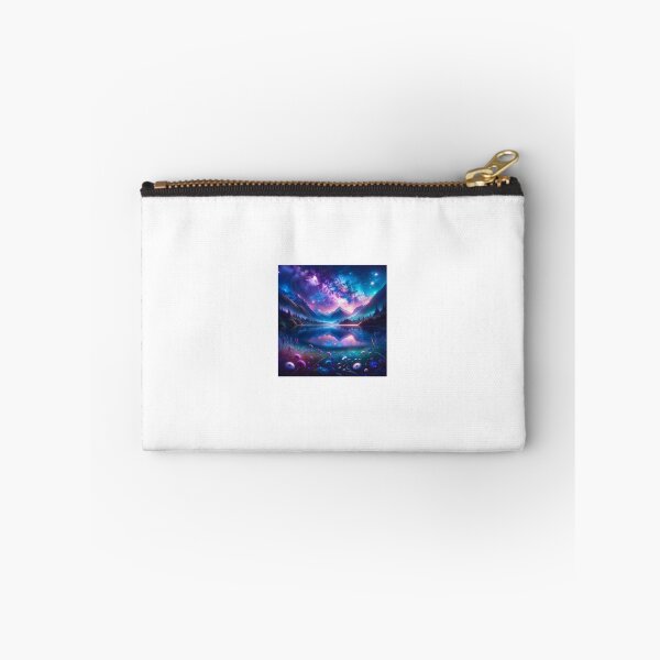 Item preview, Artistic landscape with magical sky, river and mountain background. designed and sold by finwiz.