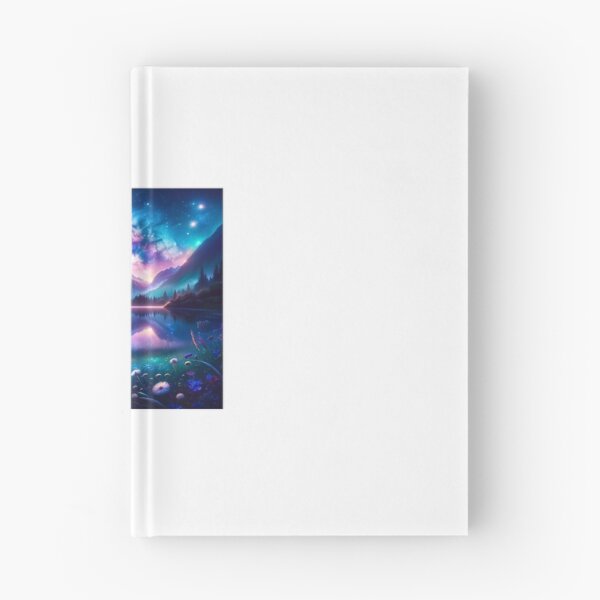 Item preview, Artistic landscape with magical sky, river and mountain background. designed and sold by finwiz.