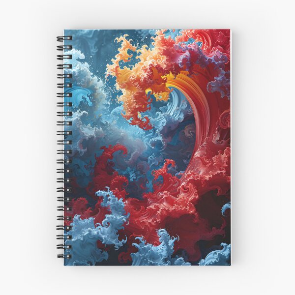 Item preview, "Elemental Fusion: Fire Meets Ice" designed and sold by APARTAI EU.