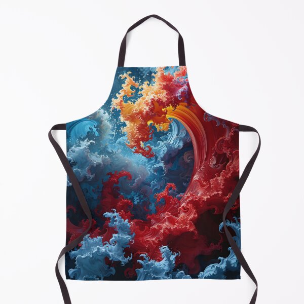 Item preview, "Elemental Fusion: Fire Meets Ice" designed and sold by APARTAI EU.