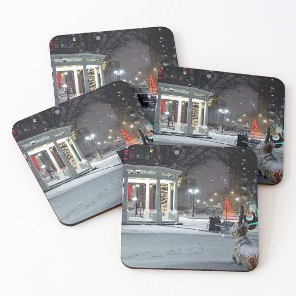 Item preview, Ely Square at Christmastime designed and sold by irishmurr.