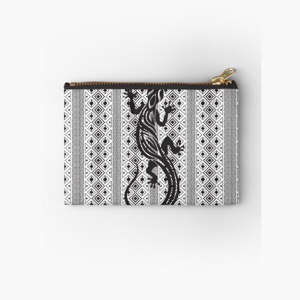 Item preview, Black and white lizard on a white and black background designed and sold by SweetRossel.
