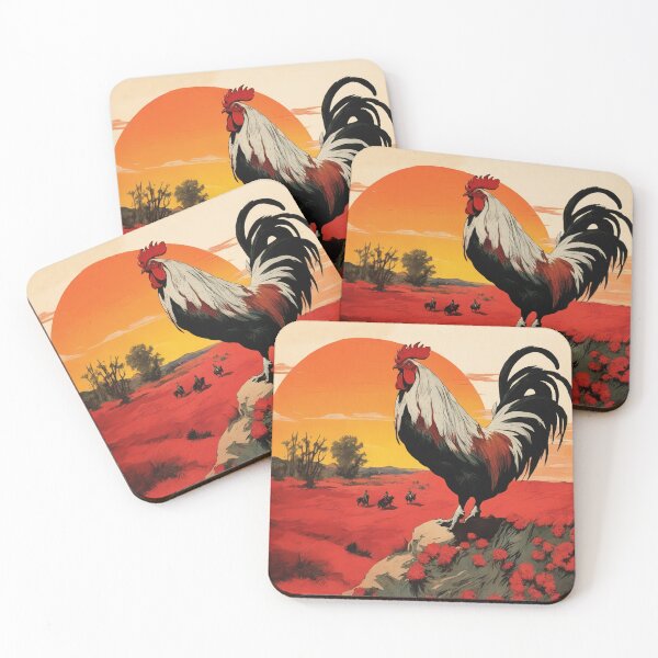Item preview, Rooster in the sunset designed and sold by Andrewstg.