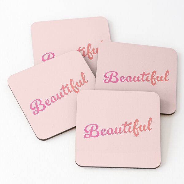 Item preview, Typography Beautiful - Pinky designed and sold by Griffin Door.