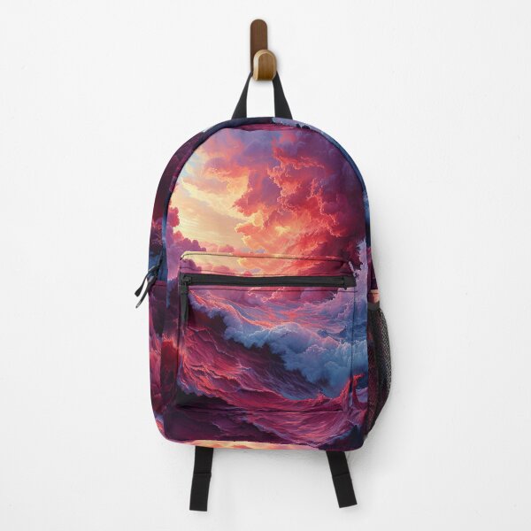 Item preview, "Crimson Surge: The Ethereal Wave" designed and sold by APARTAI EU.