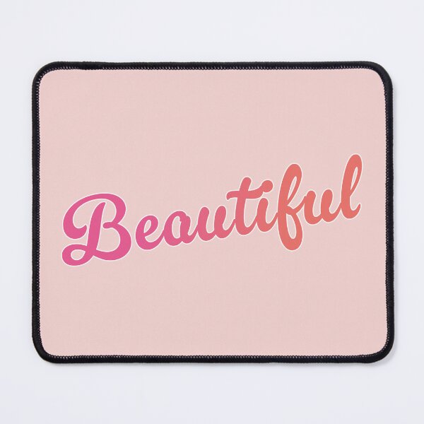 Item preview, Typography Beautiful - Pinky designed and sold by Griffin Door.