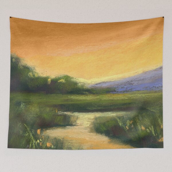 Item preview, Golden Marsh Sunset designed and sold by TiffanyMackay.