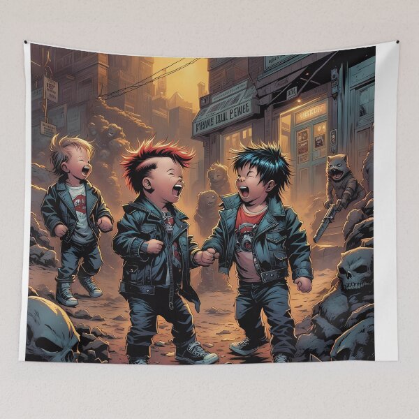 Item preview, Punk Rock Toddlers designed and sold by Colin Bentham.