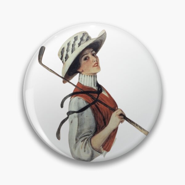 Item preview, Never Underestimate A Lady Who Plays Golf - Lady Plays Golf - Women Plays Golf Poster designed and sold by CYGIS STORE.