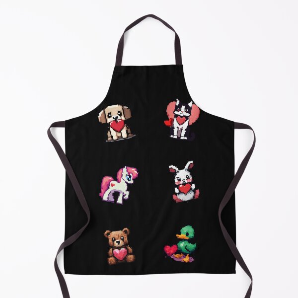 Item preview, Pixel Pets Heart Collection Sticker Pack designed and sold by SyTcreations.