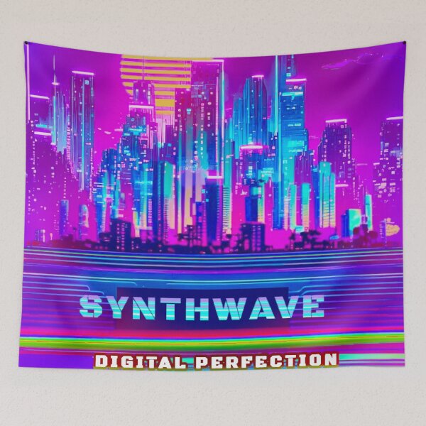 Item preview, Synthwave Retro Chic designed and sold by Sanctum Icons.