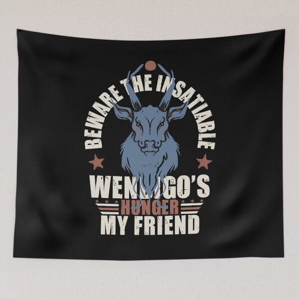 Item preview, wendigo x wendigo designed and sold by The  Knick Knack Nook.