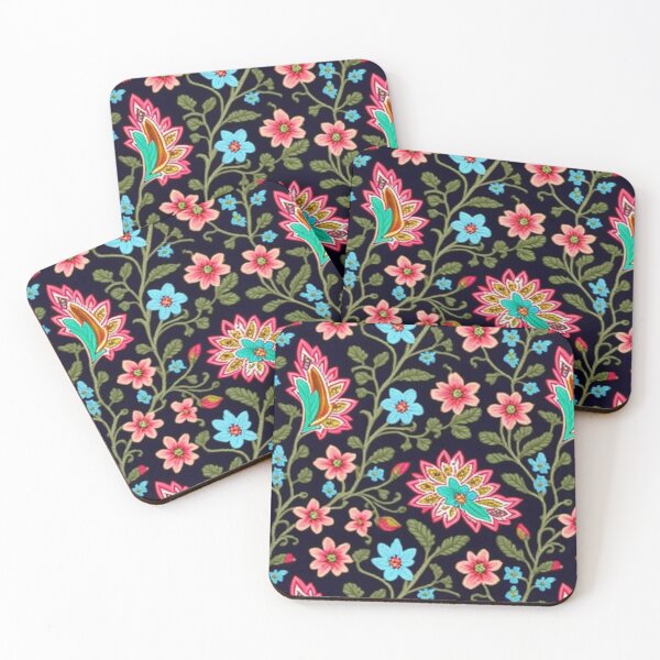 Item preview, Floral Art Elegant & Royal Vibrant Hue Flowers Paisley  1X designed and sold by Zeporas Castle.