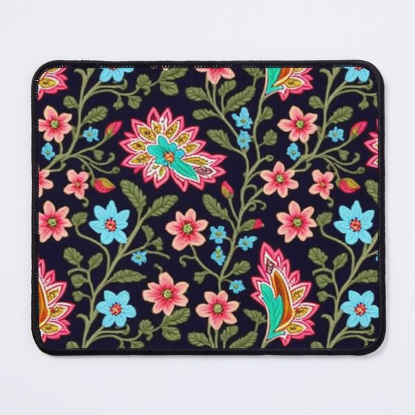 Item preview, Floral Art Elegant & Royal Vibrant Hue Flowers Paisley 1X designed and sold by Zeporas Castle.