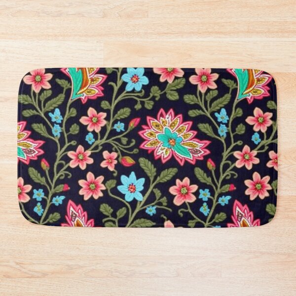 Item preview, Floral Art Elegant & Royal Vibrant Hue Flowers Paisley  1X designed and sold by Zeporas Castle.