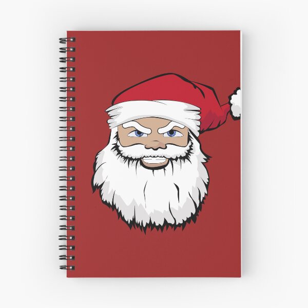 Artikelvorschau, Aufkleber Cool Angry Secret Santa Claus Frohes Neues Jahr entworfen und verkauft von Flyart8.