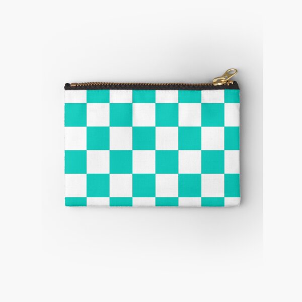 Item preview, Aqua Blue Checkers Pattern designed and sold by Jared Davies.