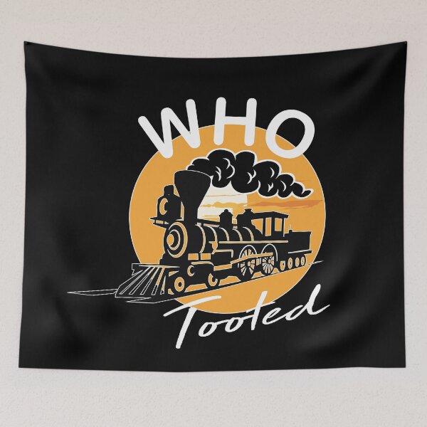 Item preview, Who tooted - Nostalgic Railways at Sunset designed and sold by Creacel26.