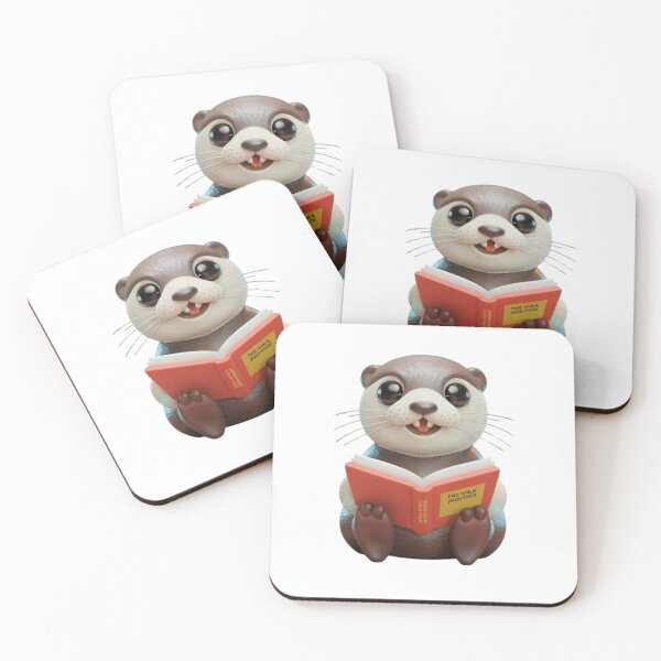 Item preview, Otter's Engaging Literary Quest designed and sold by BestArtByArvind.