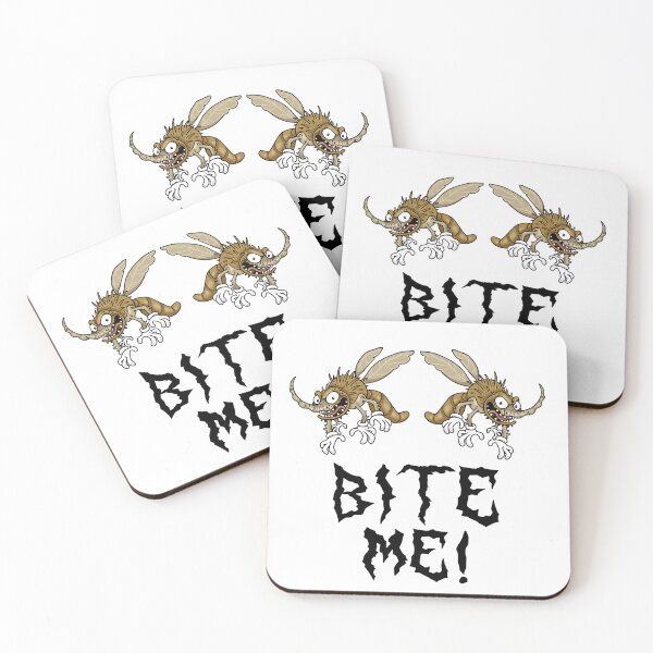 Item preview, Mosquitos Saying 'Bite Me': Humorous Insect Banter Print designed and sold by C-CheleSells.