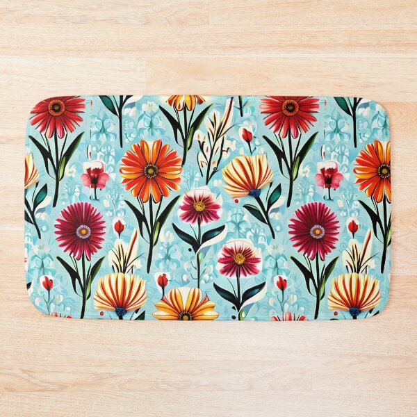Item preview, Floral Art Elegant & Royal BabyBlue Wild Daisy Flower 1X designed and sold by Zeporas Castle.