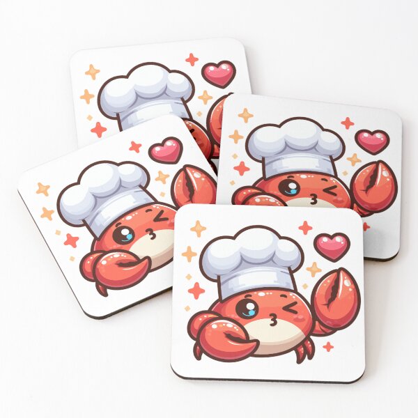 Item preview, Kisses From Chef Crab  designed and sold by SweetDoodleBug.