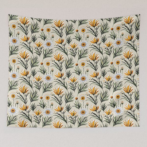 Item preview, Floral Art Elegant & Royal Green Stem Daisy Flower  2X designed and sold by Zeporas Castle.