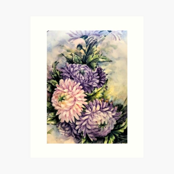 Honey Suckles by Lillian Garrett Art Print