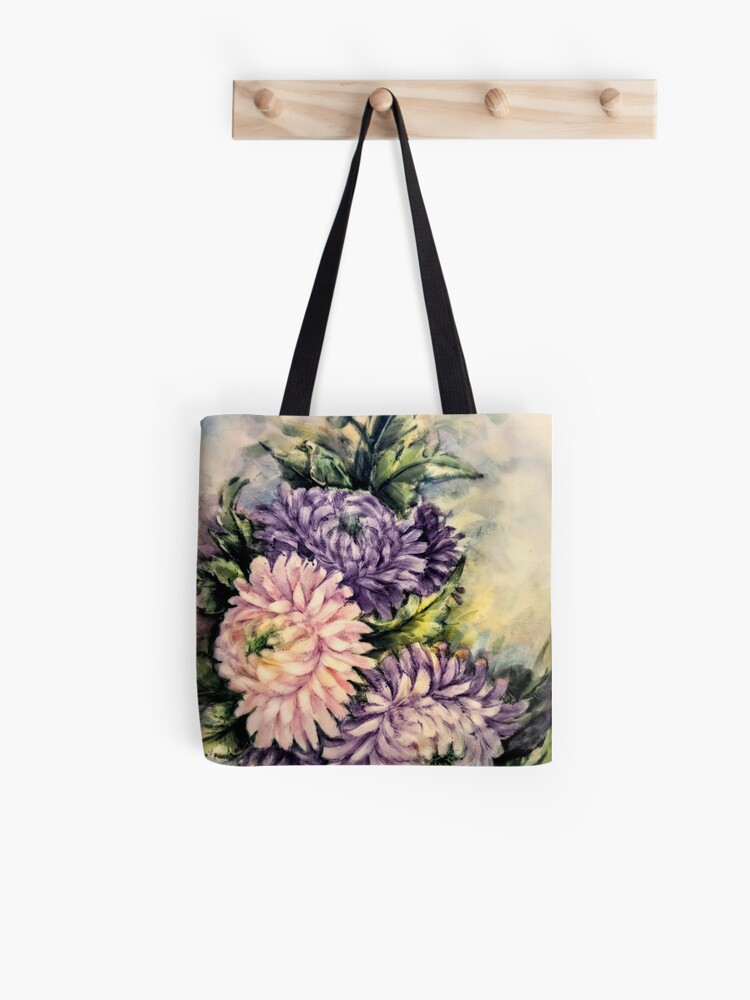 Thumbnail 1 of 2, Tote Bag, Honey Suckles by Lillian Garrett designed and sold by Ladyinthemitten.