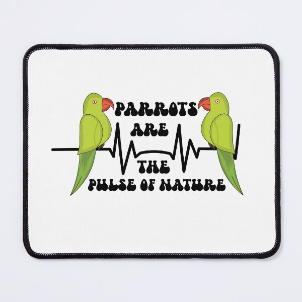 Item preview, Funny Quote Quaker Parrots are the pulse of nature designed and sold by Ouzgane.