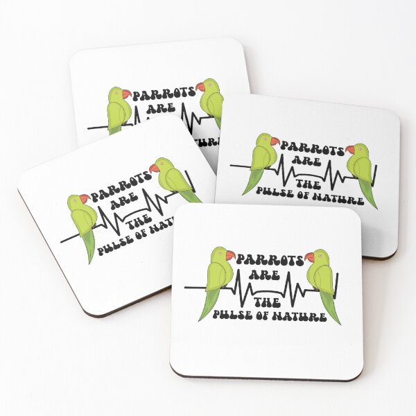 Item preview, Funny Quote Quaker Parrots are the pulse of nature designed and sold by Ouzgane.