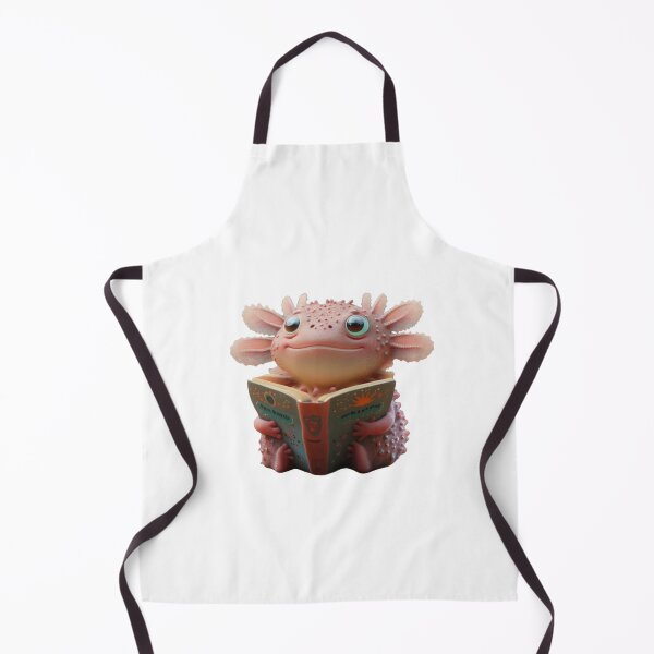 Item preview, Axolotl's Whimsical Reading World designed and sold by BestArtByArvind.