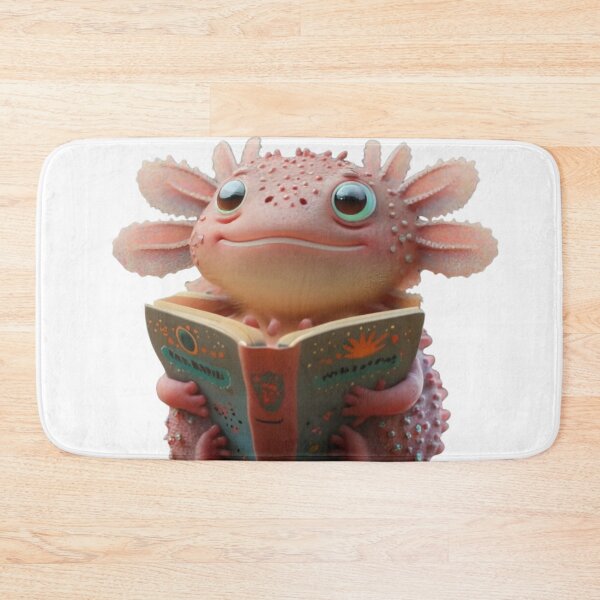 Item preview, Axolotl's Whimsical Reading World designed and sold by BestArtByArvind.