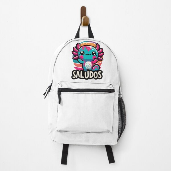 Item preview, Axolotl Lover - Saludos with Vibrant Axolotl designed and sold by JessArty ⭐⭐⭐⭐⭐.