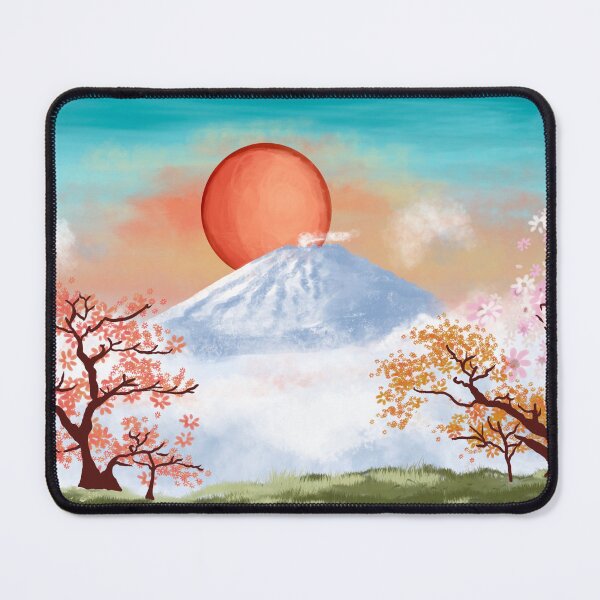 Item preview, Snow-capped peak of Mount Fuji, Japan designed and sold by mazarte.