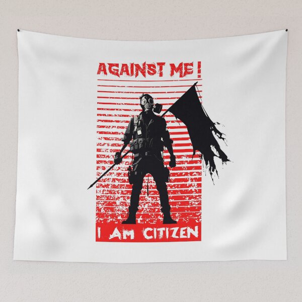 Item preview, Against Me I Am Citizen Gas Mask  designed and sold by mevvo.