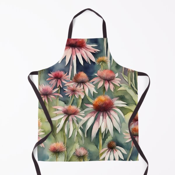 Item preview, Watercolour Echinacea Flowers - Digital Painting designed and sold by SirenSeventyOne.