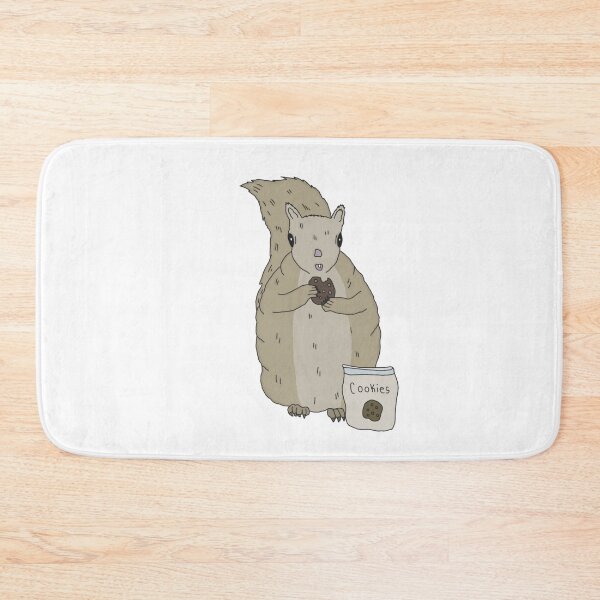 Item preview, Squirrel eating cookies designed and sold by ThemindofTee.