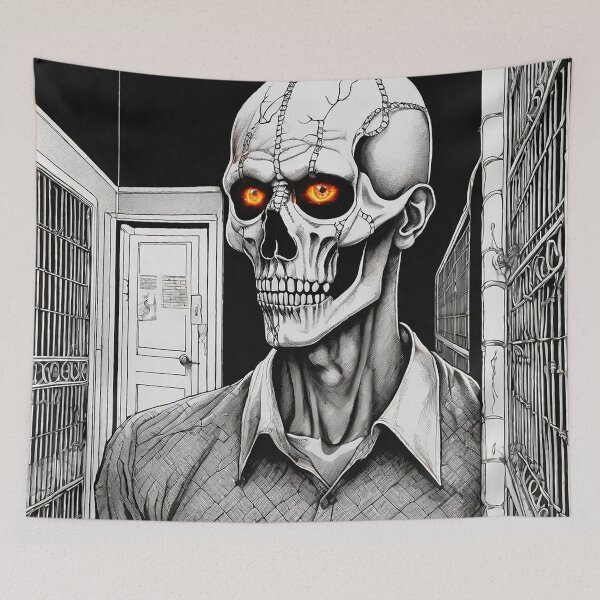 Item preview, Skull lord arrested and vengeful designed and sold by marccelusshop.