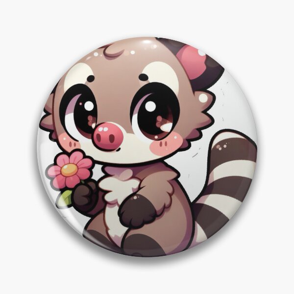 Item preview, Cutest Coati sticker anime style  designed and sold by Jam3x.