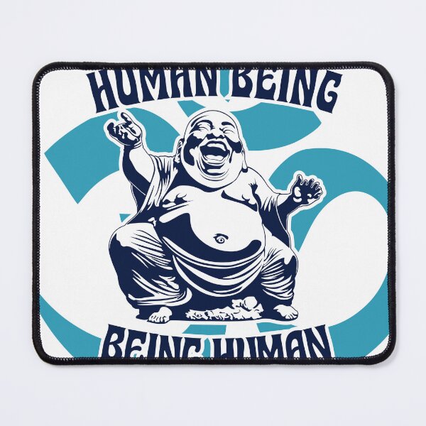 Item preview, Buddha Om Human Being Being Human designed and sold by RenegadeRags.