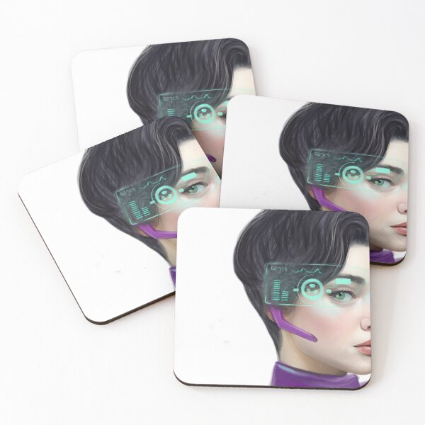 Item preview, Science Fiction Futuristic Woman designed and sold by CarteBlancheArt.
