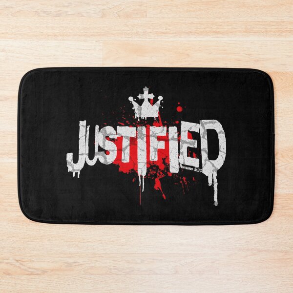 Item preview, JUSTIFIED Romans 3:24 Christian Design designed and sold by ej-sulu.