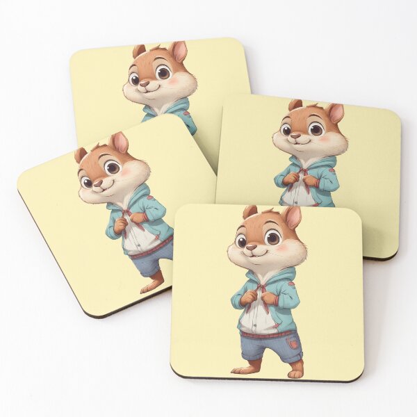 Item preview, Squirrel toon designed and sold by ElderDruidArt.