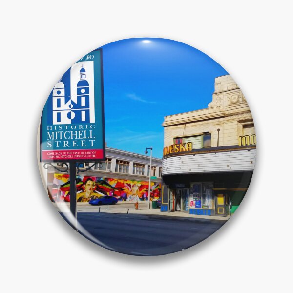 Item preview, Modjeska Theatre • Historic Mitchell Street • Milwaukee designed and sold by MKE Rhine Maiden  •  Grumble Services, LLC..