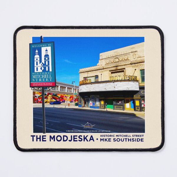 Item preview, Modjeska Theatre • Historic Mitchell Street • Milwaukee designed and sold by MKE Rhine Maiden  •  Grumble Services, LLC..