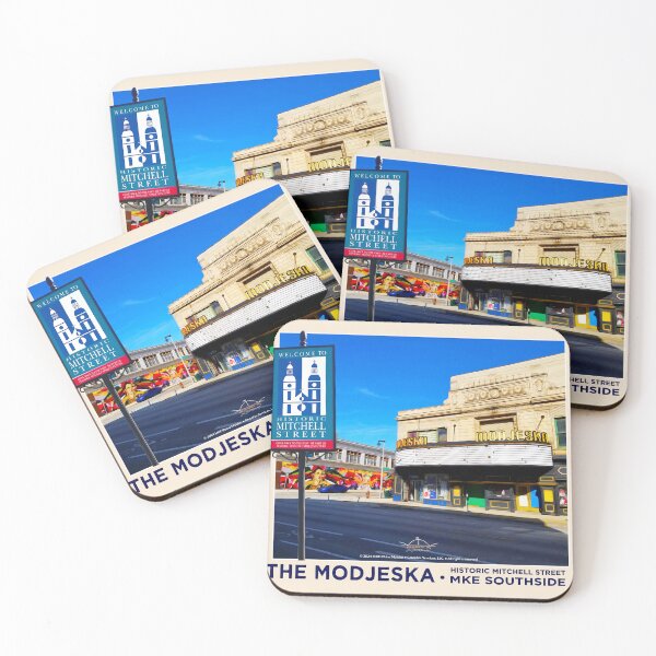Item preview, Modjeska Theatre • Historic Mitchell Street • Milwaukee designed and sold by MKE Rhine Maiden  •  Grumble Services, LLC..